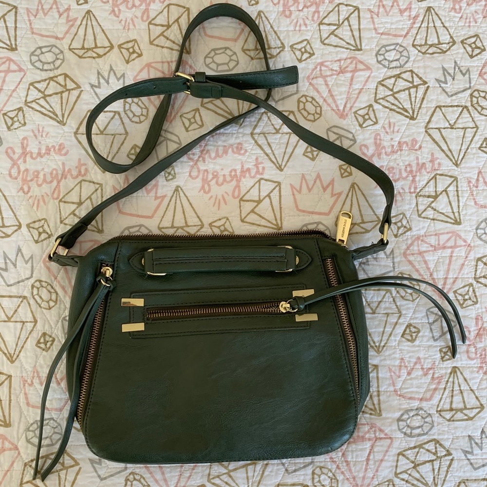 Steve Madden Olive Green Adjustable Purse